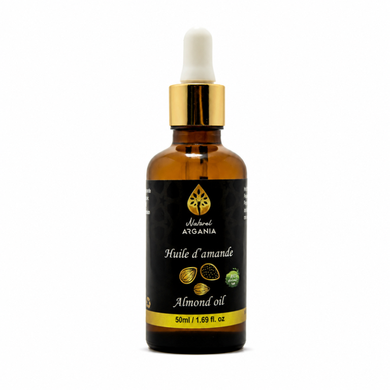 Huile d'amande douce Naturel Argania 50ml, soin naturel Canada