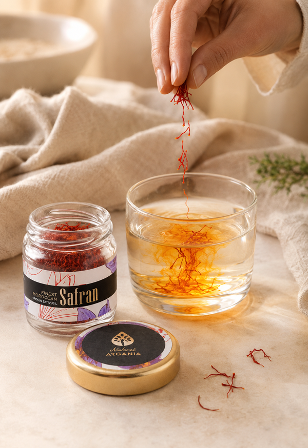 Safran du Maroc pur Naturel Argania, prix direct, Canada