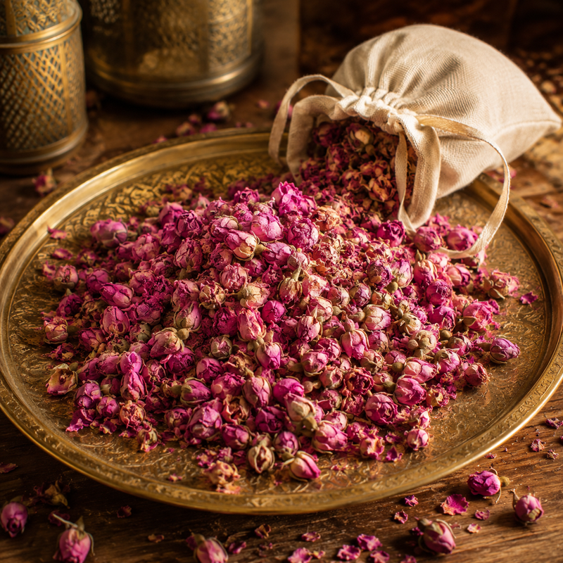 Pétales de rose séchés Naturel Argania, coffret cadeau Canada
