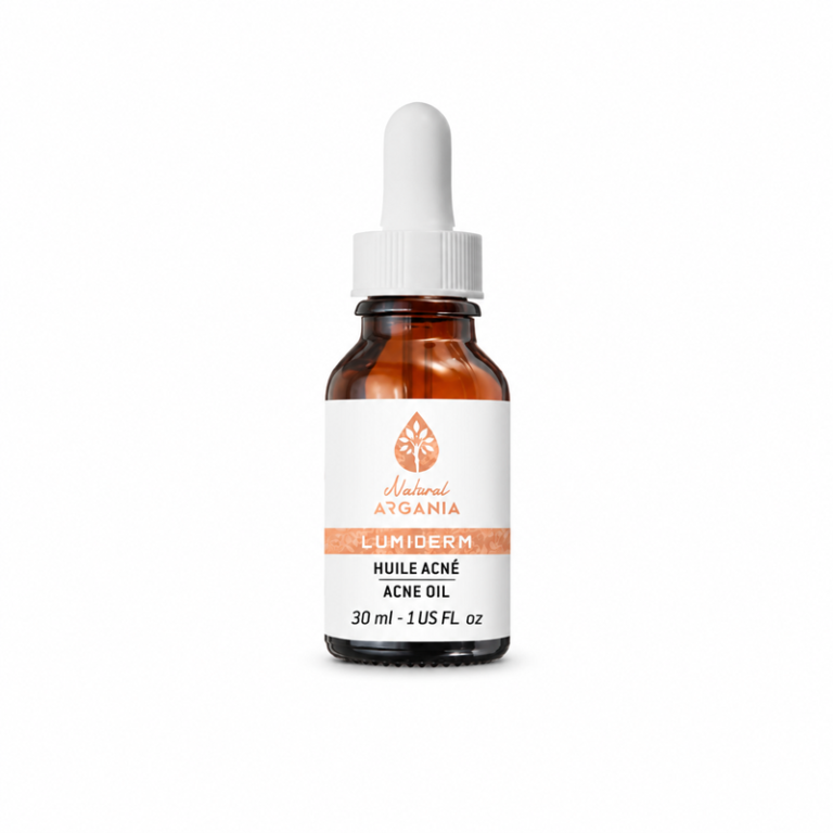 Huile Visage Purifiante LumiDerm, peaux à tendance acnéique, Naturel Argania