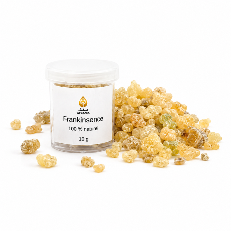 Grains d'oliban naturel 10g, Naturel Argania, encens traditionnel
