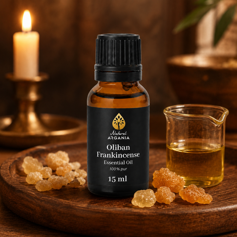 Huile essentielle de frankincense oliban 100% pure 15ml, Naturel Argania Canada