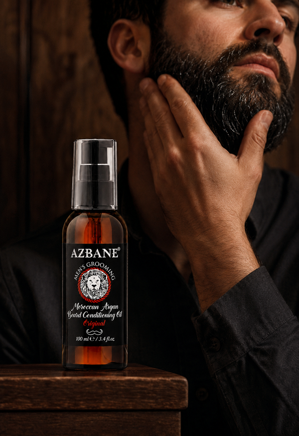 Huile pour la barbe Azbane fleur d'oranger 100ml, Naturel Argania Canada