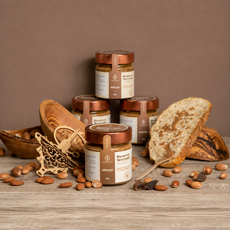 Amlou beurre d'amande à l'huile d'argan Naturel Argania, Québec