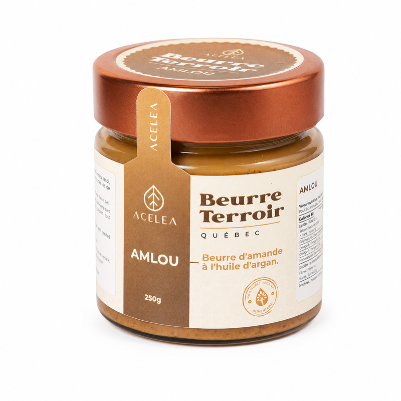 Amlou beurre d'amande à l'huile d'argan Naturel Argania, Québec