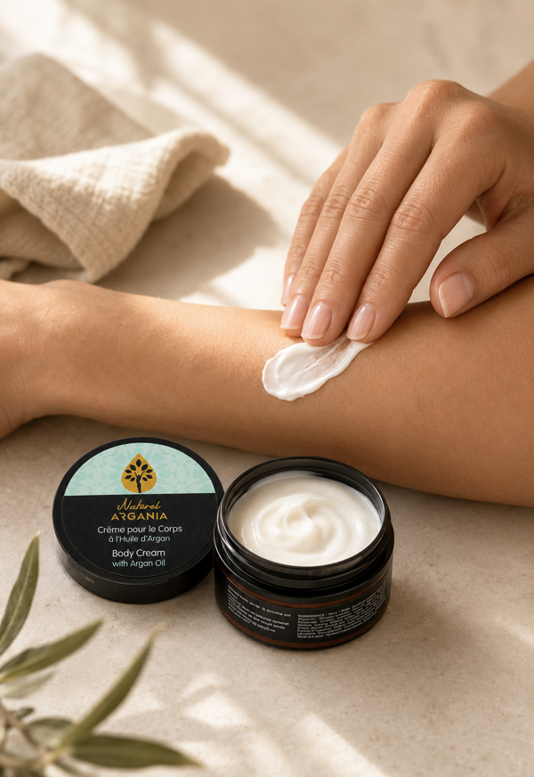 Crème Corps à la Fleur d'Oranger et à l'Huile d'Argan Naturel Argania 150ml
