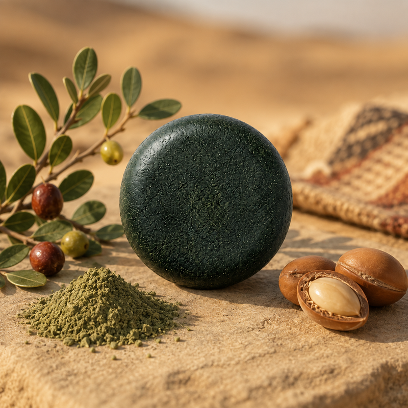 Shampooing solide huile d'argan et jujubier Sidr, Naturel Argania Canada