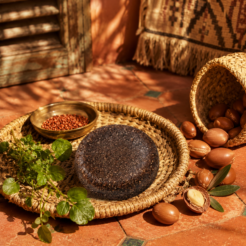 Shampooing solide cresson harmel huile d'argan, Naturel Argania Canada