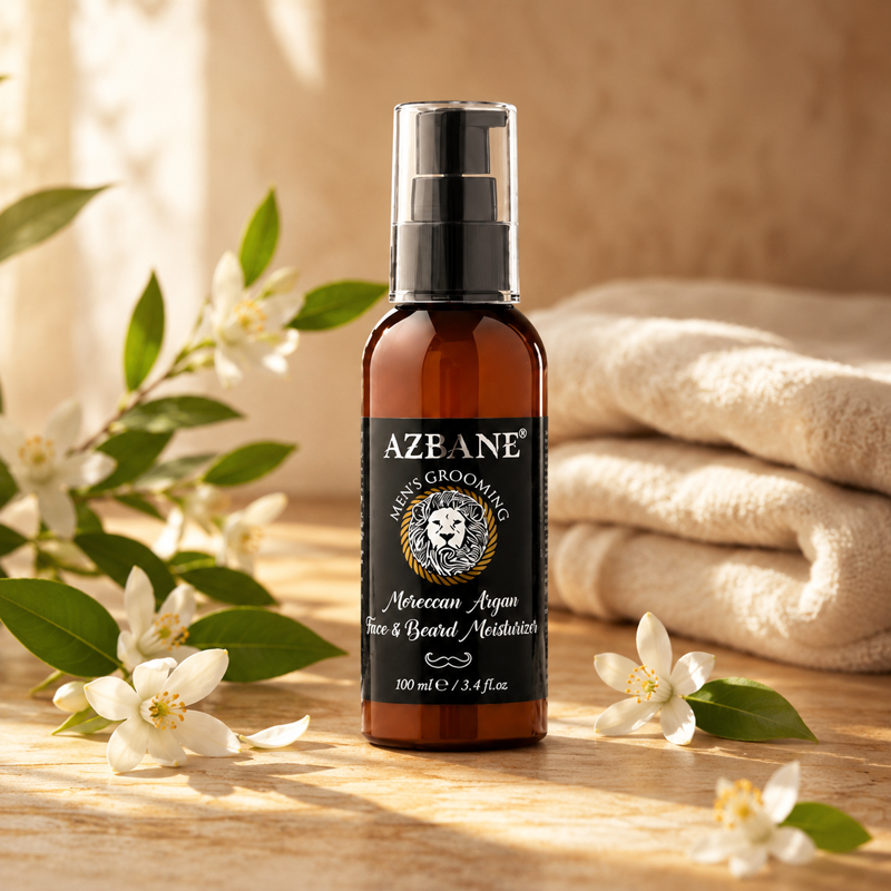 Soin Hydratant pour la Barbe Fleur d'Oranger Azbane