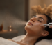 soin du visage à l'oxygène