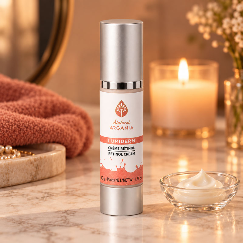 LumiDerm Retinol Cream 30g, Naturel Argania Canada.