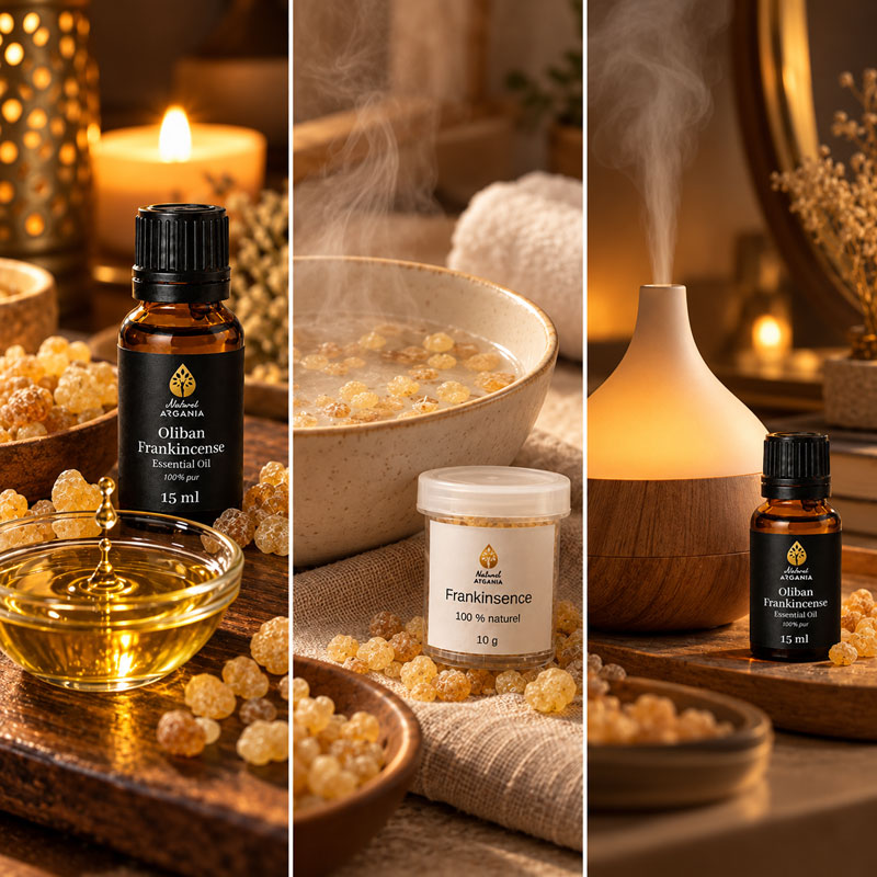 Oliban (Frankincense) : Bienfaits pour la Peau et le Visage