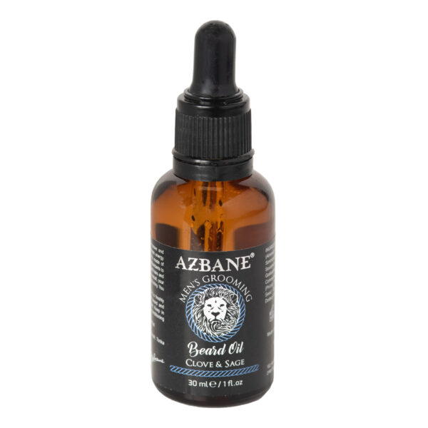 Beard Oil Clove And Sage 30 Ml Azbane - Image 2
