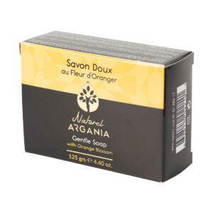 Gentle soap with orange blossom